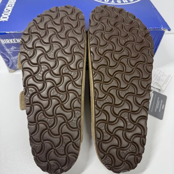 NIB • Birkenstock Arizona Soft Footbed Waxy Leather Size: 38 L7/M5- Normal Width - Picture 7 of 8